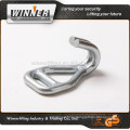 factory price 1-1/2" Welded Double J Hook metal double j hook for cargo lashing/straps